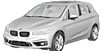 BMW F45 U2251 Fault Code